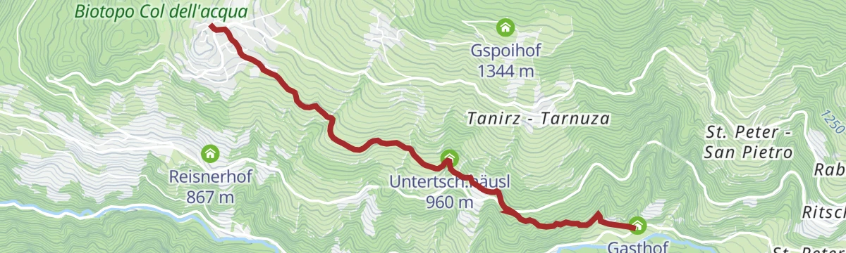 Route map: Laion - Restaurant Stern